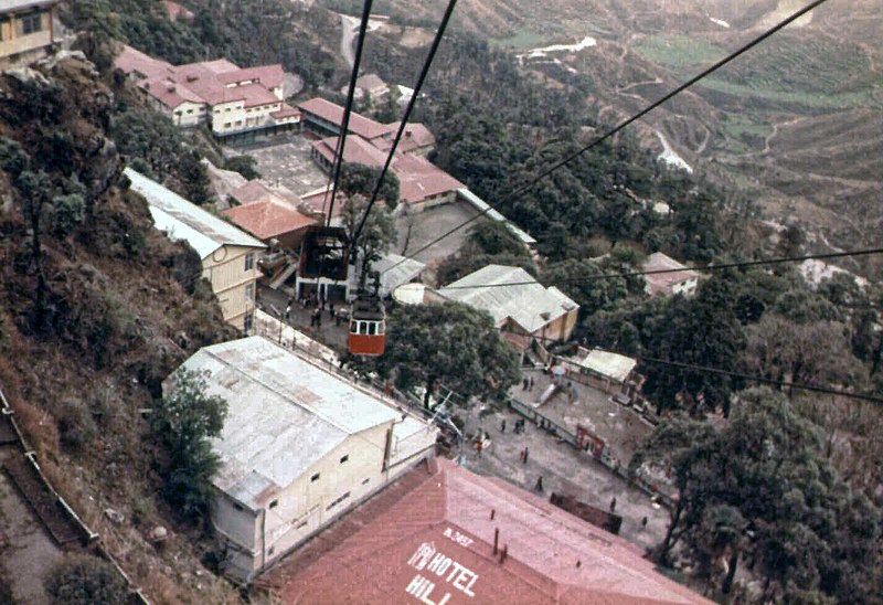 Gun-hill-cabel-rope-way-mussoorie
