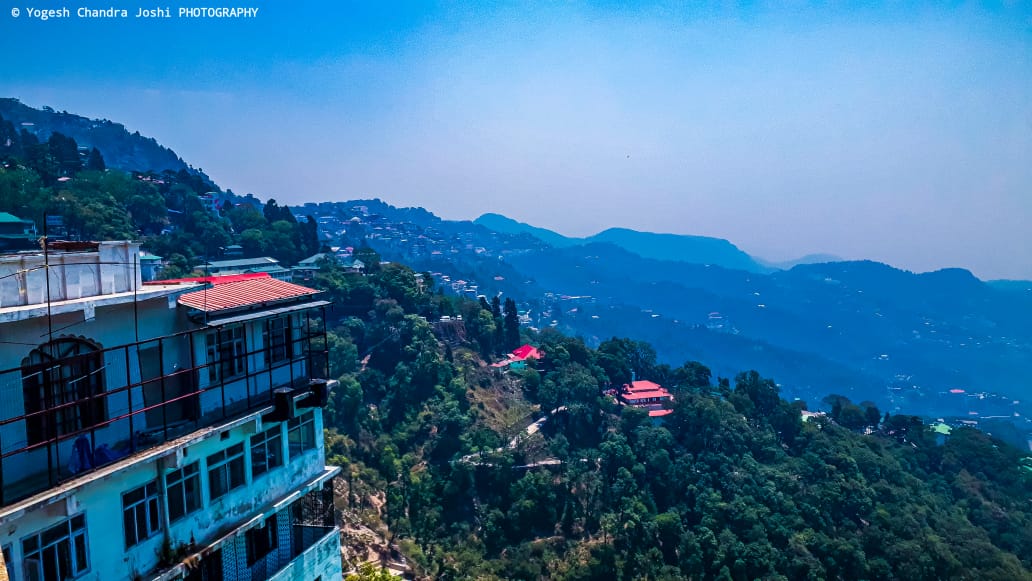 view_from_Mall_road_mussoorie